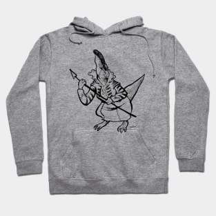 Medieval Hadrosaur Hoodie